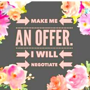 Make me an offer! Let’s make a deal!